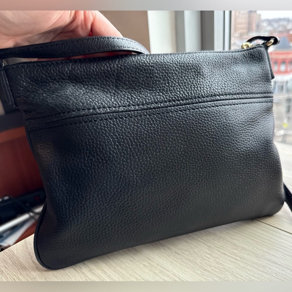 Kate Spade Black Cow Leather Crossbody Bag - Picture 2 of 12